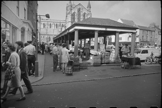 The Shambles, Market Square, Hexham, Northumberland, c1955-c1980