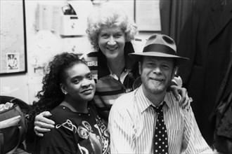 Long John Baldry, Angela Brown and Beryl Brydon, 100 Club, London, 1993.