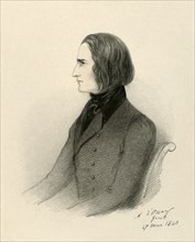F. Liszt', 1840.
