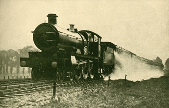 Birmingham Express Picking Up Water at Ruislip, Great Western Railway', 1930.