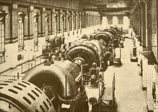 Turbo-Generators at Neasden Power House, Metropolitan Railway', 1930.