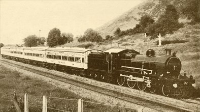 Express Train, Bombay, Baroda and Central India Railway', 1930.