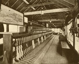 Electro-Mechanical Signal Cabin at Victoria, Southern Railway', 1930.