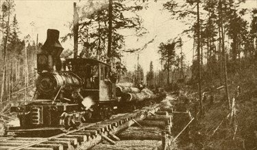 A Logging Railway, British Coumbia', 1930.