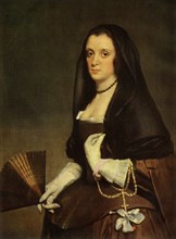 The Lady with a Fan', c1640, (1946).