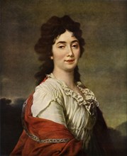 Portrait of Anna Stepanovna Protosova', 1800, (1965).