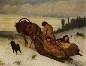 Accompanying the dead', 1865, (1965).