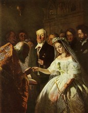 The Unequal Marriage', 1862, (1965).