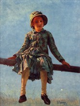 Restless Soul (Portrait of the Artist's Daughter, V.I. Repina)', 1884, (1965).