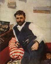 Portrait of the Painter Constantin Alexandreyevich Korovin', 1891, (1965).