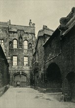 New College Gate and Lane', 1902.