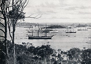 View of Sydney Harbour from North Shore, No. 1, c1900.