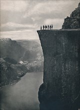 The Pulpit in Lysefjord', 1914.