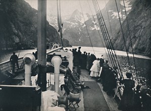 Tourist Steamer in Trold Fjord', 1914.