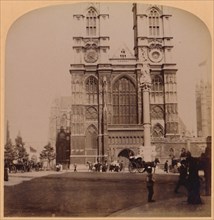 Westminster Abbey, London, England', 1896.