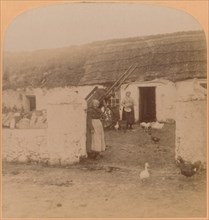 A Characteristic Home, Ballintoy Village, County Antrim, Ireland', 1900.