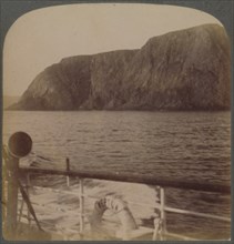 North Cape - from the west - land of the Midnight Sun...Northern Norway', 1902.