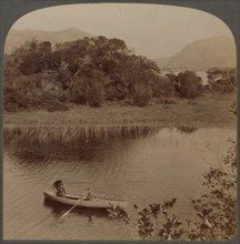On the Upper Lake of pretty Killarney, Ireland', 1901.