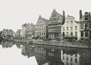 On the Bank of the Scheldt, Ghent, Belgium, 1895.