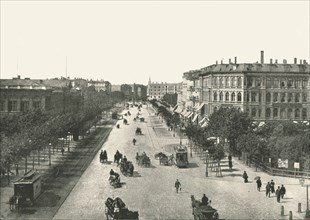The Vesterbrogade, Copenhagen, Denmark, 1895.