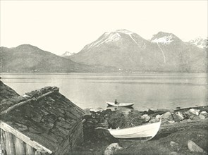 The Hardangerfjord at Rosendal, Norway, 1895.