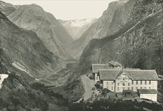 The Valley and Hotel, Stalheim, Norway, 1895.