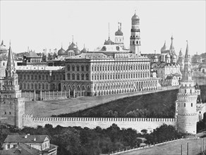 The Imperial Palace within the Kremlin, Moscow, Russia, 1895.