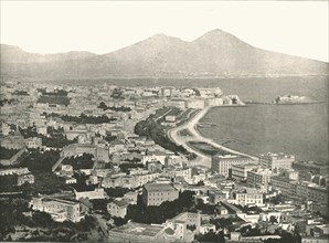 The City, Bay and Vesuvius, Naples, Italy, 1895.