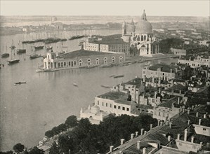 Panorama of the city of Venice, Italy, 1895.