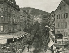 Parkstrasse, Carlsbad, Czechoslovakia, 1895.