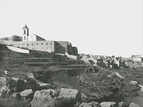 The Church of the Nativity, Bethlehem, Palestine, 1895.