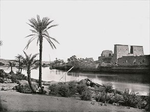 Temple of Isis, Philae, Egypt, 1895.