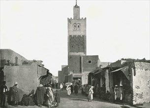 Street in Tunis, Tunisia, 1895.