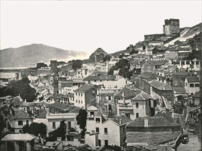 View of the town, Gibraltar, 1895.