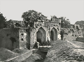 The Kashmiri Gate, Delhi, India, 1895.