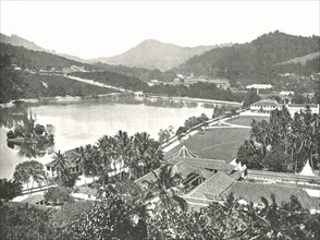 View from Lady Horton's Walk', Kandy, Ceylon, 1895.