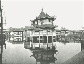 One of the Public Tea-Gardens', Shanghai, China, 1895.