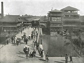 The Yebisu Bashi', Osaka, Japan, 1895.