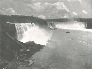 General view of Niagara Falls, 1895.