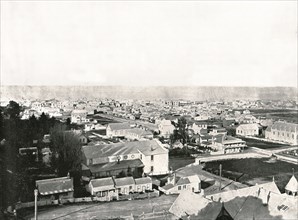 View from Milton Road, Napier, New Zealand, 1895.