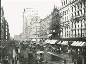 State Street, Chicago, USA, 1895.