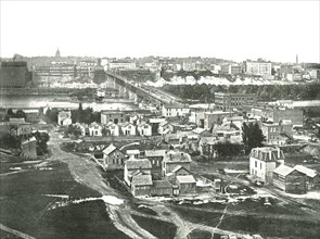 St Paul from the west, USA, 1895.