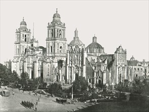 The Cathedral, Mexico City, Mexico, 1895.