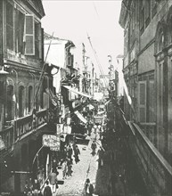 The Rua do Ouvidor, Rio de Janeiro, Brazil, 1895.