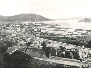 View from Maitland Street, Dunedin, New Zealand, 1895.
