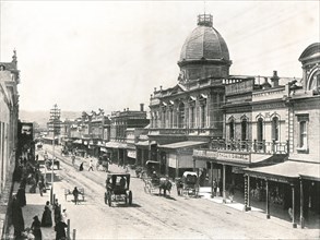 Rundle Street, Adelaide, Australia, 1895.