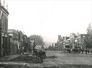 Church Street, Maritzburg, South Africa, 1895.
