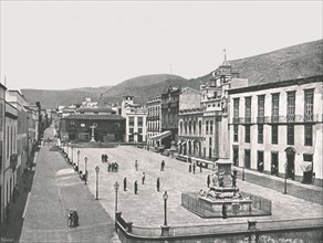 Plaza de la Candelaria, Santa Cruz de Tenerife, Canaries, Spain, 1895.