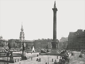 Trafalgar Square, London, 1895.