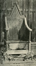 The Coronation Chair, Containing the Ancient Stone', 1902.